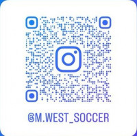 松山西サッカー部インスタQRコード